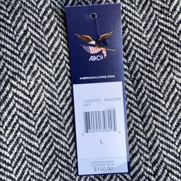 New American Living wool men's suit jacket size Lg